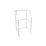 Magic Chef Compact Laundry Stand, Space-Saving Metal Washer-and-Dryer Rack for Laundry Room...