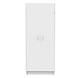 ClosetMaid Pantry Cabinet Cupboard with 2 Doors, Adjustable Shelves, Standing, Storage for Kitchen,...