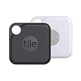 Tile Pro (2020) 2-pack - High Performance Bluetooth Tracker, Keys Finder and Item Locator for Keys,...
