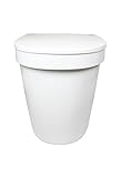 Compost Toilet Separett Tiny Urine Container Model with Upgraded Gasket System