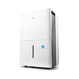 Midea 3,000 Sq. Ft. Energy Star Certified Dehumidifier With Reusable Air Filter 35 Pint - Ideal For...