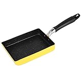 ICUUK Non-Stick Coating Omelette Pan, Japanese Tamagoyaki Pan - Small Square Frying pan Ideal For...