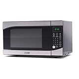Commercial Chef CHM009 Countertop Microwave Oven 900 Watt, 0.9 Cubic Feet, Stainless Steel Front,...