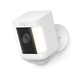 Ring Spotlight Cam Plus, Battery | Two-Way Talk, Color Night Vision, and Security Siren (2022...