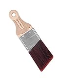 ROLLINGDOG 2 inch Angled Paint Brush with Ergonomic Short Handle for Wall, Furniture, Cutting in,...