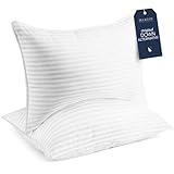 Beckham Hotel Collection Bed Pillows Standard / Queen Size Set of 2 - Down Alternative Bedding Gel...