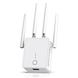 nonser WiFi Extender, 2024 Fastest WiFi Booster 1200Mbps Dual Band (5GHz/2.4GHz) WiFi Extenders...