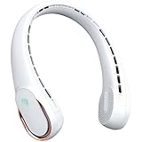 FrSara Neck Fan, Portable Personal Fan Strong Wind, 5200mAh, Air Volume,360° Cooling, No Hair...