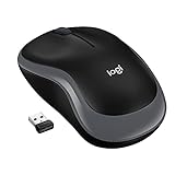 Logitech M185 Wireless Mouse, 2.4GHz with USB Mini Receiver, 12-Month Battery Life, 1000 DPI Optical...