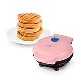 DASH Mini Maker for Individual Waffles, Hash Browns, Keto Chaffles with Easy to Clean, Non-Stick...