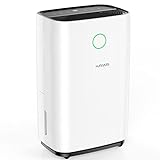HUMILABS Dehumidifiers for Large Room or Basements, 50 Pint for 4500 Sq.ft Dehumidifier with 135oz...