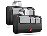 CreaCity Garage Door Opener Remote Universal, for LiftMaster Chamberlain Craftsman Opener, 3-Button...