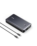 Anker Power Bank, 24,000mAh Portable Charger 65W Battery Pack (PowerCore 24K for Laptop), for...