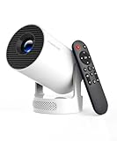 Magcubic Mini Projector with WiFi 6 and Bluetooth 5.4, Portable Projector 4K support, 5w Soundbase...