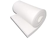 FoamTouch 3'x24'x72' high Density Polyurethane Foam, 3 inches x24 inches x72 inches, White