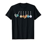 Solar System Cradle Funny Astrophysicist T-Shirt