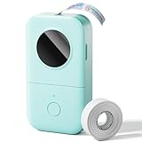 Phomemo D30 Label Maker Machine, Portable Bluetooth Mini Label Printer, Smartphone Handheld Thermal...