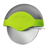 Kitchy Pizza Cutter Wheel - Super Sharp and Easy To Clean Slicer, Kitchen Gadget with Protective...