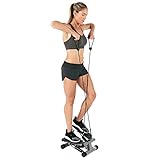 Sunny Health & Fitness Mini Stepper for Exercise Low-Impact Stair Step Cardio Equipment with...