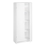 ClosetMaid Pantry Cabinet Cupboard with 2 Doors, Adjustable Shelves, Standing, Storage for Kitchen,...