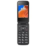 Tracfone TCL Flip 2, 16GB, Black - Prepaid Feature Phone (Locked)
