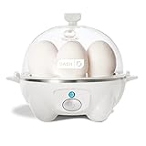 DASH Rapid Egg Cooker: 6 Egg Capacity Electric Egg Cooker for Hard Boiled Eggs, Poached Eggs,...