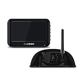 Furrion Vision S 4.3 Inch Wireless RV Backup System with 1 Rear Sharkfin Camera, Infrared Night...
