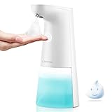 LAOPAO Automatic Soap Dispenser Hands Free Foaming Soap Dispenser 240ml Countertop Hand Soap Dispenser…