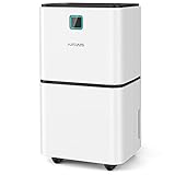 1500 Sq. Ft Dehumidifier for Large Room and Basements, HUMILABS 22 Pints Dehumidifiers with Auto or...