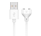 Accessonico Magnetic USB Charger, DC Cable 3ft Replacement Charging Cord for Rechargeable Toys...
