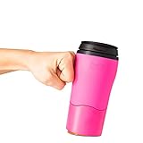 Mighty Mug Plastic Travel Mug, No Spill Double Wall Tumbler, Cold/Hot, Cup-Holder Friendly,...