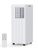GarveeTech 8,000 BTU Portable Air Conditioner for Indoor Rooms, 3-In-1 AC Unit for Bedroom 250-350...