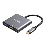 USB C to HDMI Multiport Adapter, Type-C Hub Thunderbolt 3 to HDMI 4K Output USB 3.0 Port and USB-C...