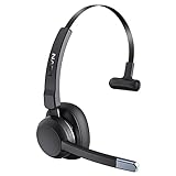 LEVN Trucker Headset, Trucker Bluetooth Headset with Noise Cancelling Microphone & Mute Button,...