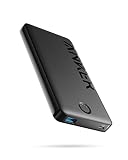 Anker Power Bank, 10,000mAh Portable Charger (PowerCore PIQ), High-Capacity Battery Pack for iPhone...