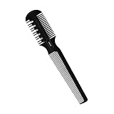 Hair Razor Comb, Sharp Hair Cutter Comb, Double Edge Razor Hair Cutting Comb for Thin and Thick Hair...
