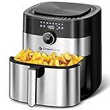 Air Fryer XL, Dreamiracle 6 Quart Large Airfryer Oven with 8 Presets, 1750W Electric Hot Air Fryers...