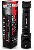GearLight S2000 LED Flashlight High Lumens - Super Bright, Powerful, Mid-Size Tactical Flashlight...