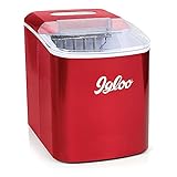 Igloo 26-lb Automatic Electric Countertop Ice Maker - 9 Cubes in 7 Mins, With Scoop and Basket