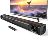 WebsLand Sound Bar for Smart TV, 80W Soundbar with Four Woofers, Dual Horn Tweeters, 2.0 Channel TV...