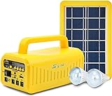 Solar Generator Portable Power Station - Soyond Portable Battery Generator with Solar Generator...