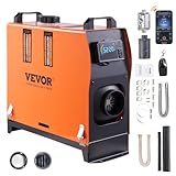 VEVOR 8KW Diesel Heater All in One, Diesel Air Heater with Bluetooth App Control, Portable Parking...