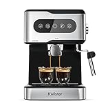 Kwister Espresso Machine 20 Bar Espresso Coffee Maker Cappuccino Machine with Milk Frother, Coffee...