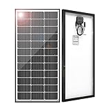 JJN 9BB Solar Panels 12V 100 Watt Monocrystalline Solar Panel High Efficiency Solar Module PV Charge...