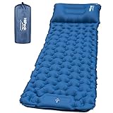 HiiPeak Sleeping Pad for Camping- Ultralight Inflatable Sleeping Mat with Built-in Foot Pump,...