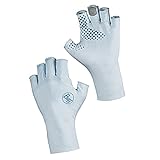 BUFF Solar Glove Half-Finger Length Lightweight Protective Gloves, Key West, L