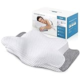 ZAMAT Adjustable Cervical Memory Foam Pillow, Odorless Neck Pillows for Pain Relief, Orthopedic...