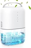 Dehumidifiers for Home 320 Sq.Ft with Timer Defrost Protection LED Light 50oz(1500ml) Ultra Quiet...