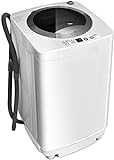 Giantex Portable Washing Machine, Full Automatic Washer and Dryer Combo, with Built-in Pump Drain 8...