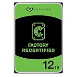 Seagate (Recertified) 12TB IronWolf NAS SATA Hard Drive 6Gb/s 256MB Cache 3.5-Inch Internal Hard...